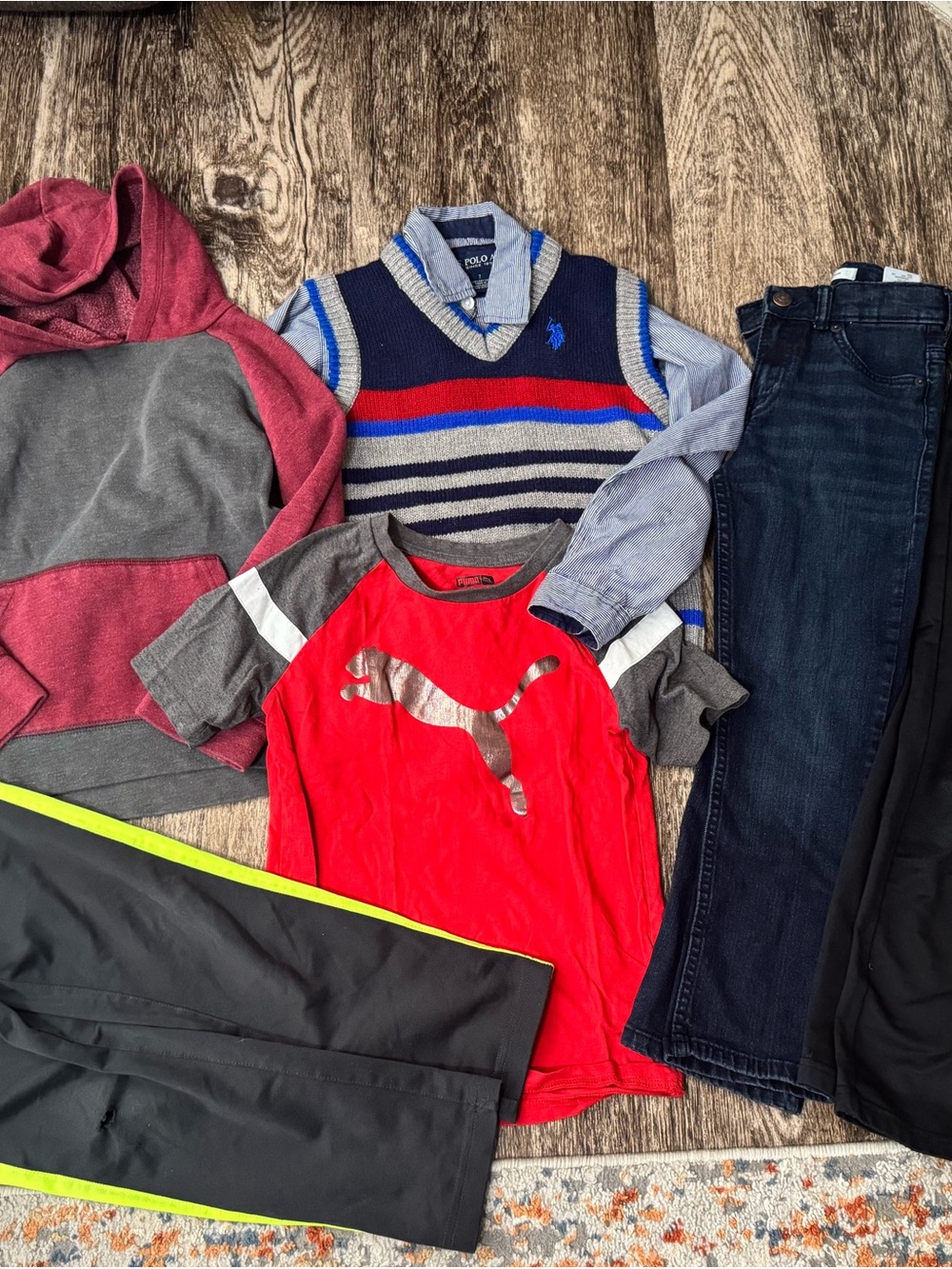 Lot of boys clothes